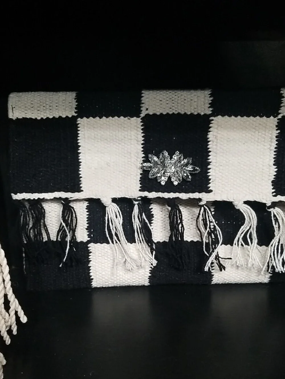 N/A handwoven black